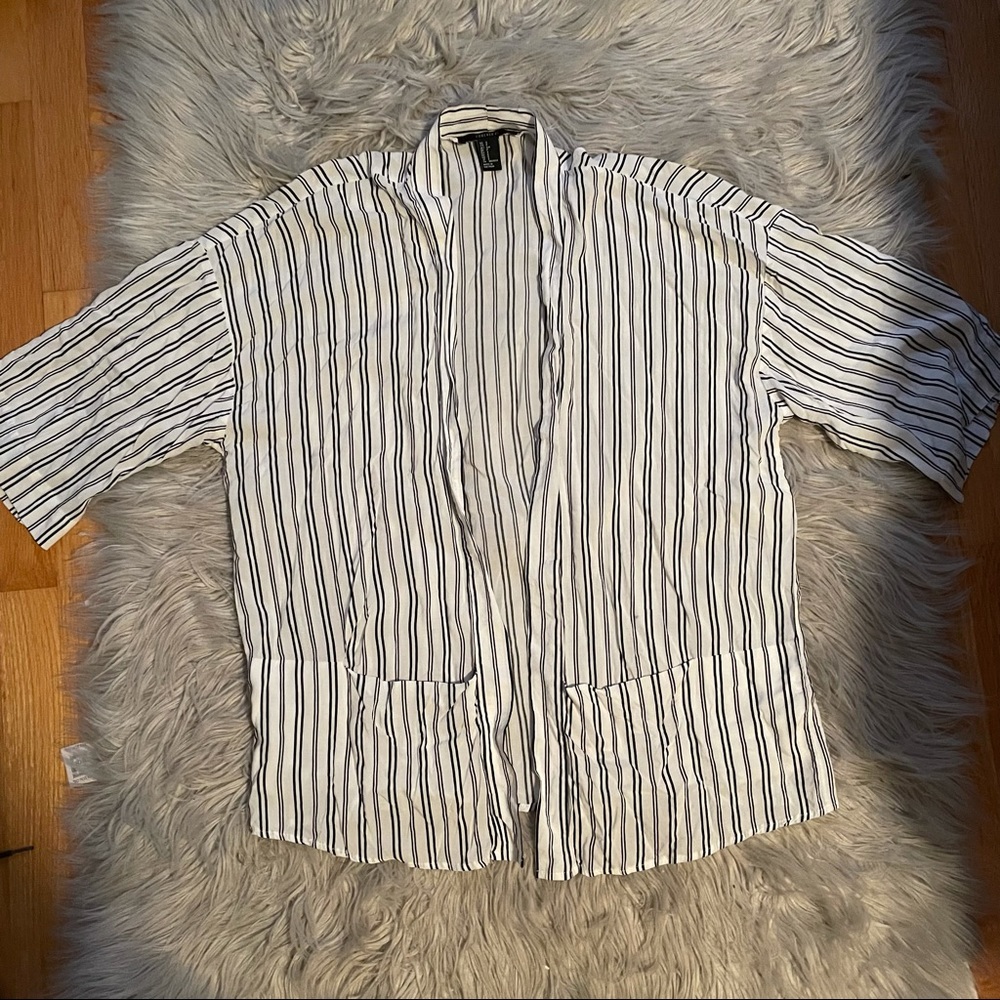 Forever 21 Striped Tunic/Shirt